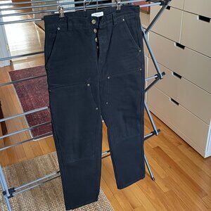 Albion Tapered Carpenter Pant - Black